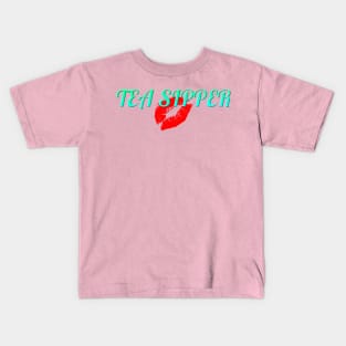 Tea Sipper Kids T-Shirt